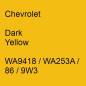 Preview: Chevrolet, Dark Yellow, WA9418 / WA253A / 86 / 9W3.